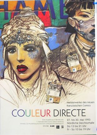 Couleur Directe, Ausstellungsplakat HH 1993