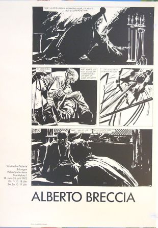 Breccia, Ausstellungsplakat Erlangen 1992
