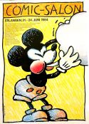 offizielles Plakat, Comic Salon Erlangen 1984