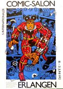 offizielles Plakat, Comic Salon Erlangen 1992