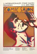 offizielles Plakat, Comic Salon Erlangen 1988