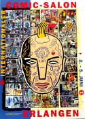offizielles Plakat, Comic Salon Erlangen 1994
