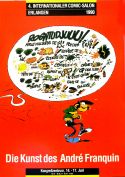Franquin, Ausstellungsplakat Erlangen 1990